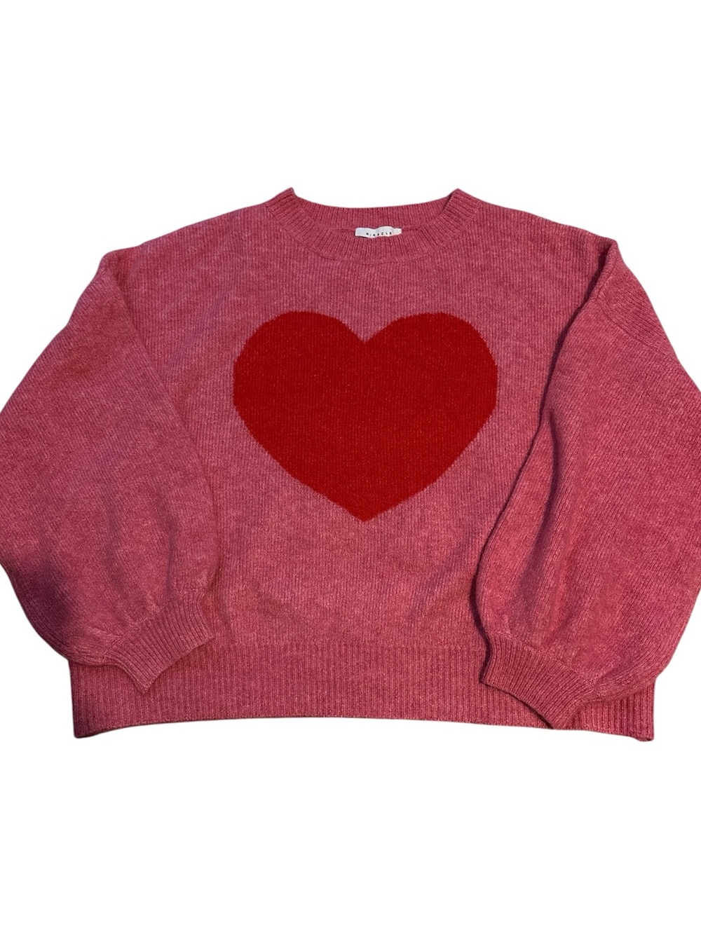 Miracle Pink  Neck Knit Sweater - 25 p2p